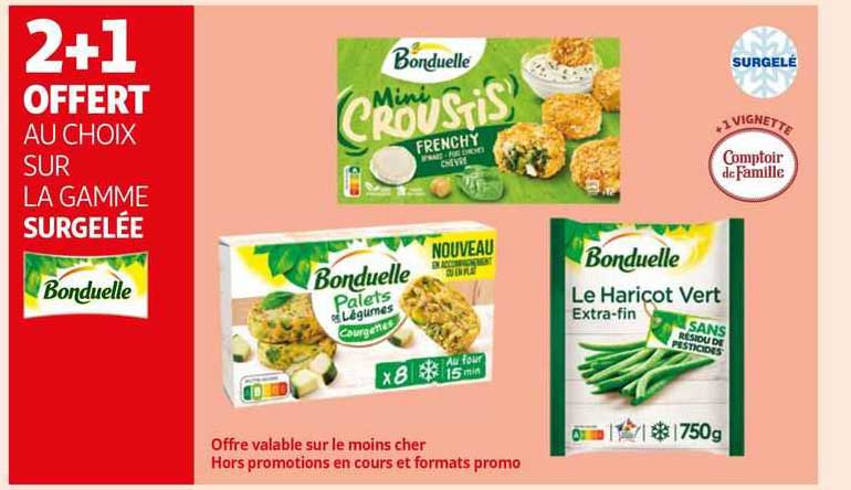 La Gamme Surgelée Bonduelle