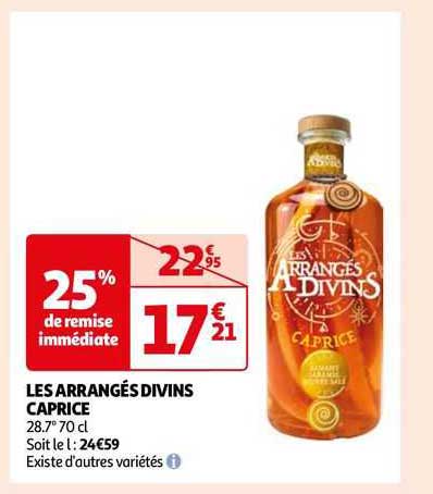 les arrangés divins caprice