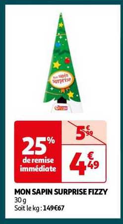 mon sapin surprise fizzy