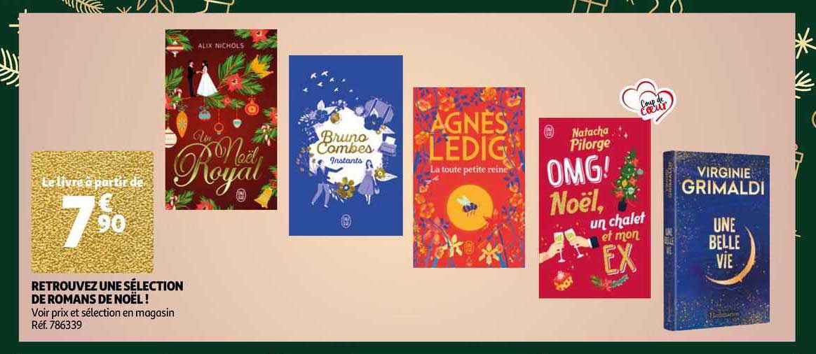 retrouvez une sélection de romans de noël !