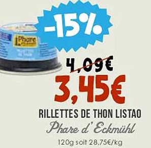 rillettes de thon listao phare d'eckmühl