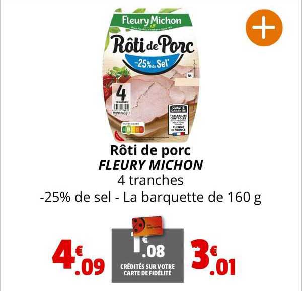 rôti de porc fleury michon