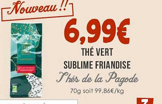 thé vert sublime friandise thés de la pagode