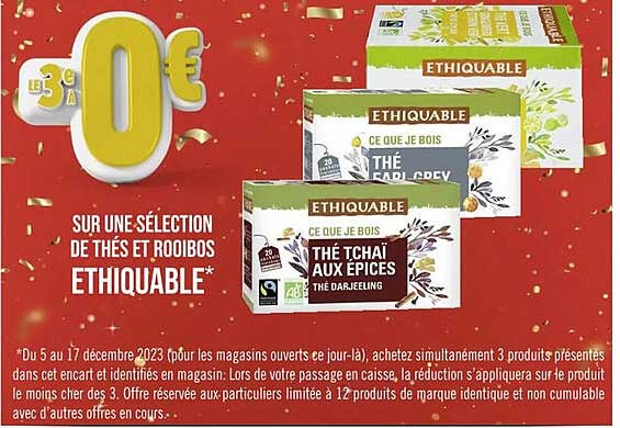 thés et rooibos ethiquable