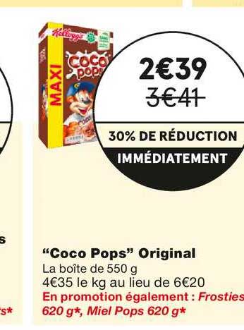 "coco pops" original
