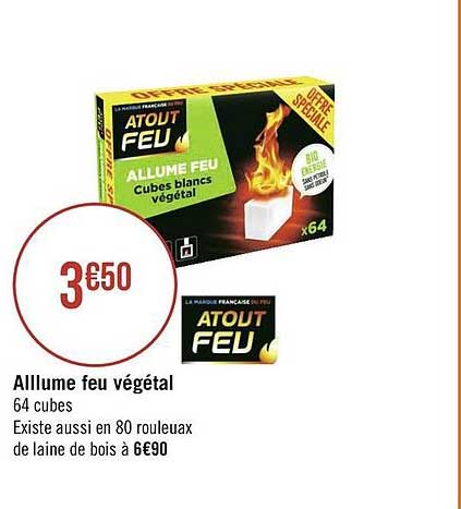 allume feu végétal atout feu