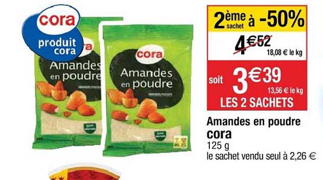 Amandes En Poudre Cora