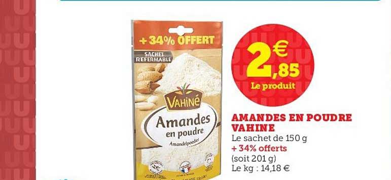 Amandes En Poudre Vahiné