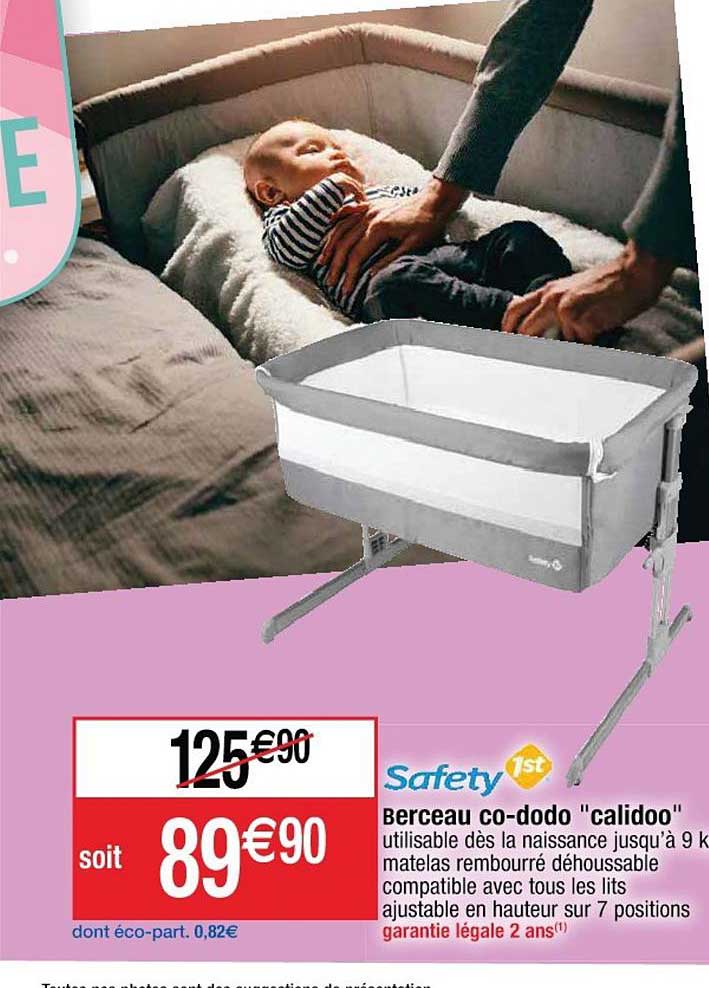 berceau co-dodo "calidoo" safety