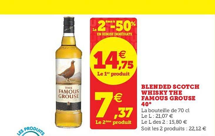 Blended Scotch Whisky The Famous Grouse