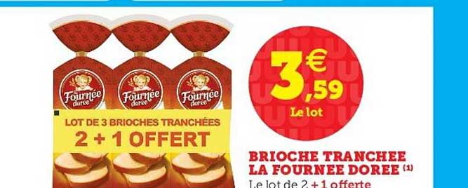 brioche tranchée la fournée dorée