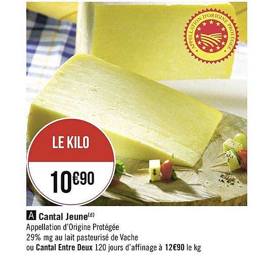 Cantal Jeune  Ou Cantal Entre Deux