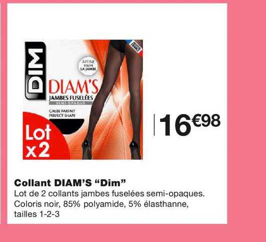 Collant Diam's "dim"
