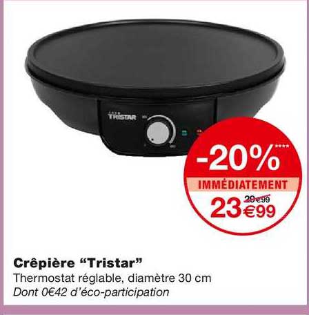 Crêpière "tristar"