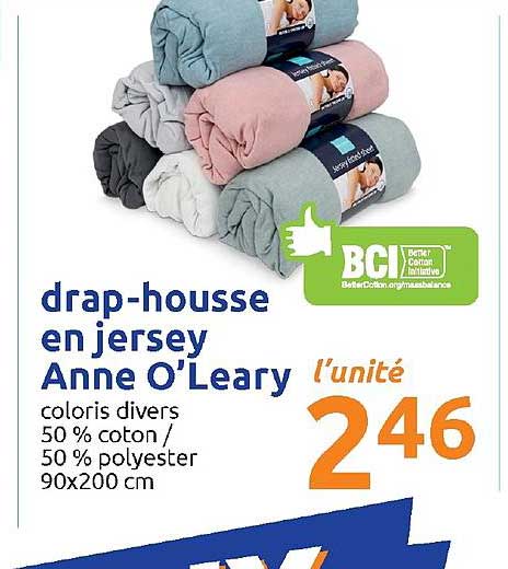 drap-housse en jersey anne o'leary