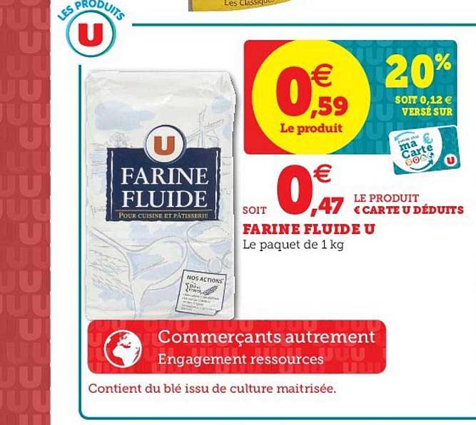 Farine Fluide U