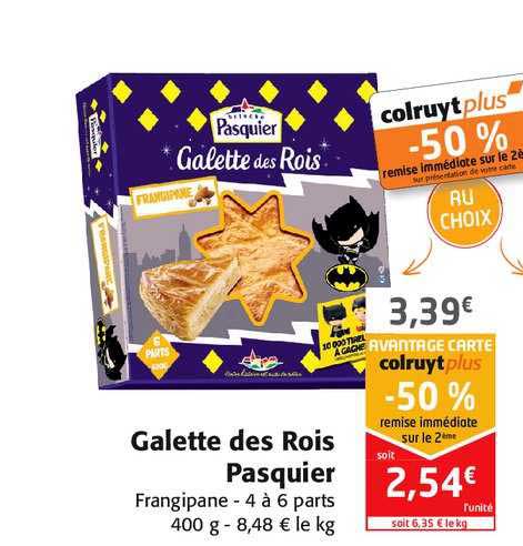 galette de rois pasquier