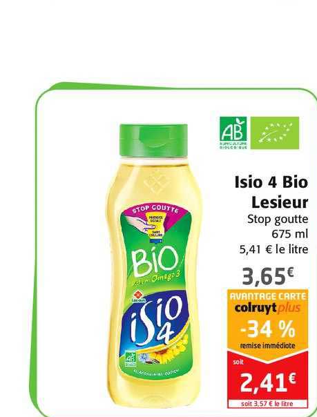 isio 4 bio lesieur