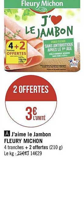 j'aime le jambon fleury michon
