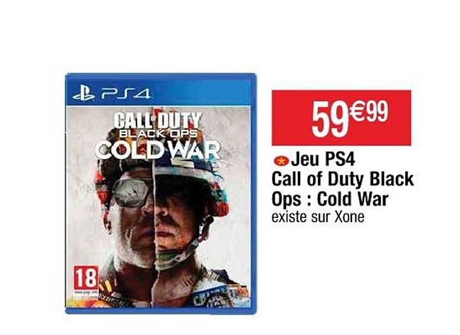 Jeu Ps4 Call Of Duty Black Ops : Cold War