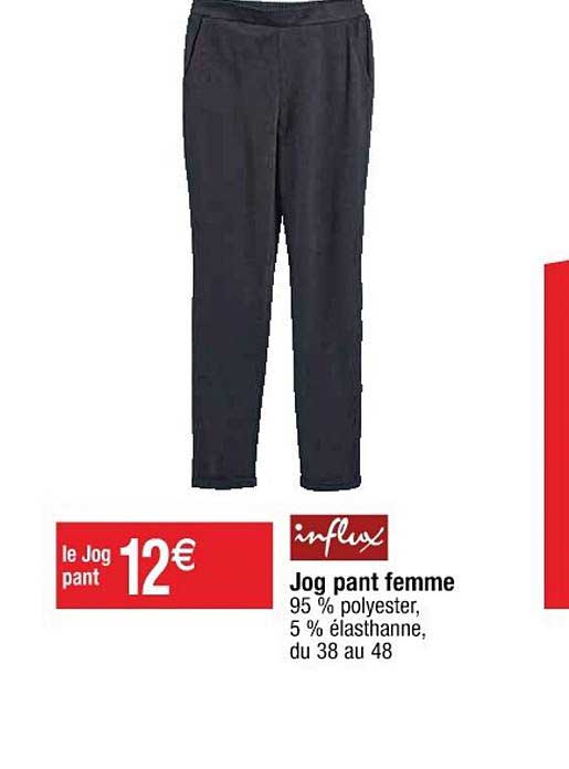 jog pant femme influx