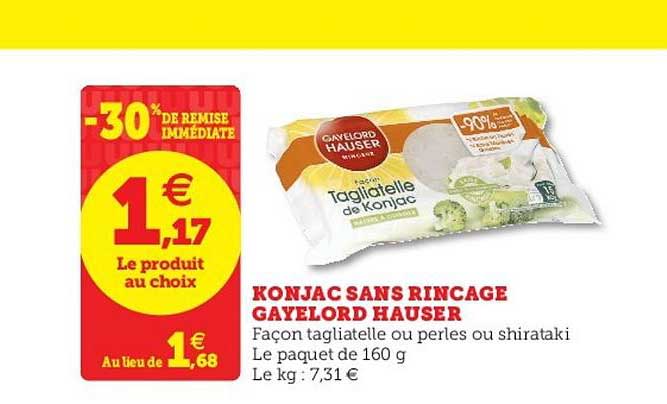 konjac sans rinçage gayelord hauser