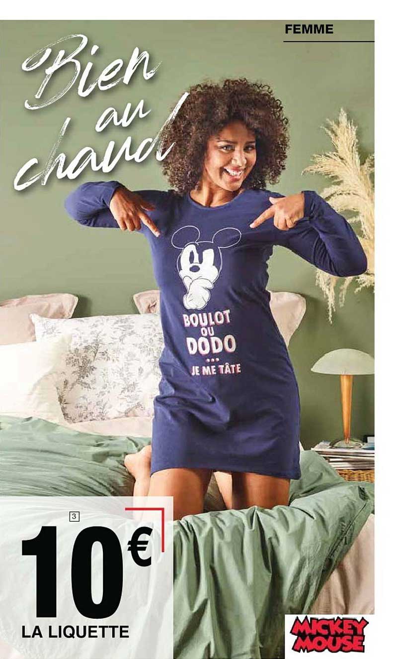 la liquette mickey mouse