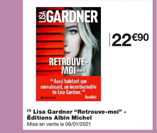 lisa gardner "retrouve moi" édition albin michel