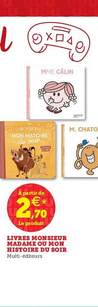 livre monsieur madame ou mon histoire du soir