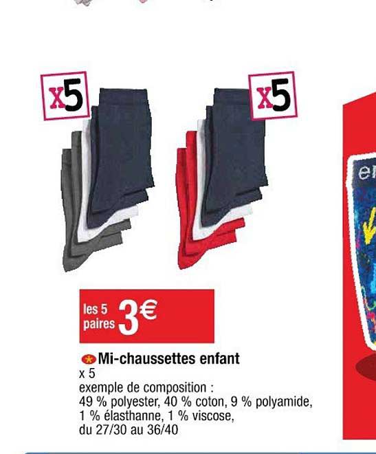 mi-chaussettes enfant