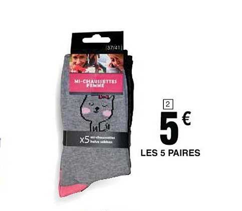 mi-chaussettes femme