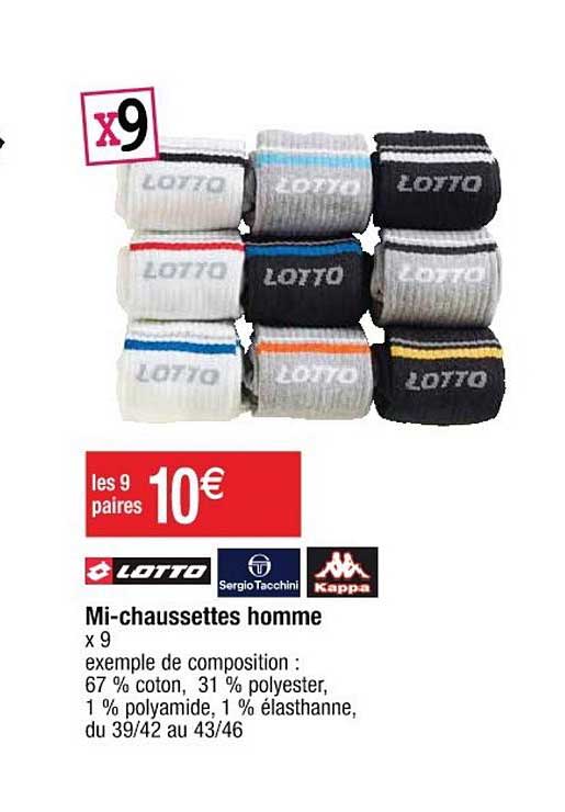 mi-chaussettes homme