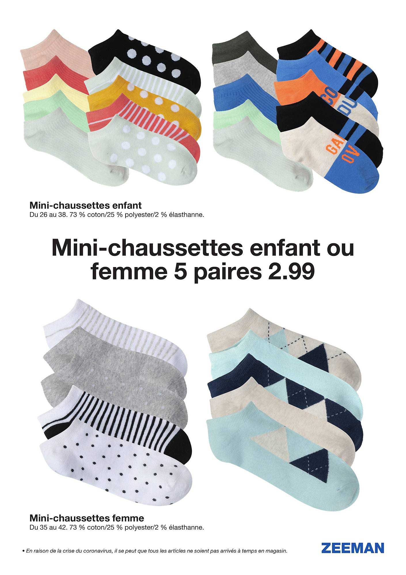 Mini-chaussettes Enfant