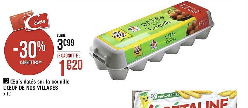 oeufs datés sur la coquille l'œufs de nos villages