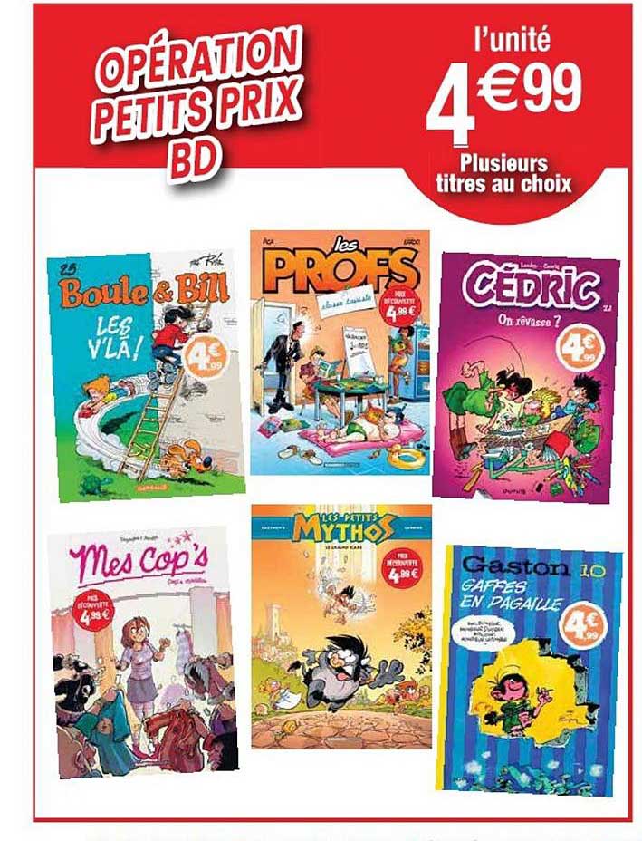 Opération Petits Prix Bd