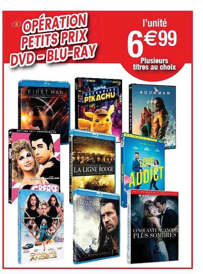opération petits prix dvd - blu-ray