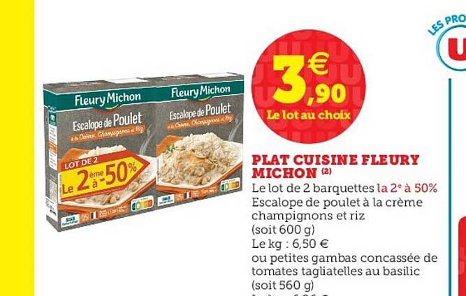 Plat Cuisiné Fleury Michon