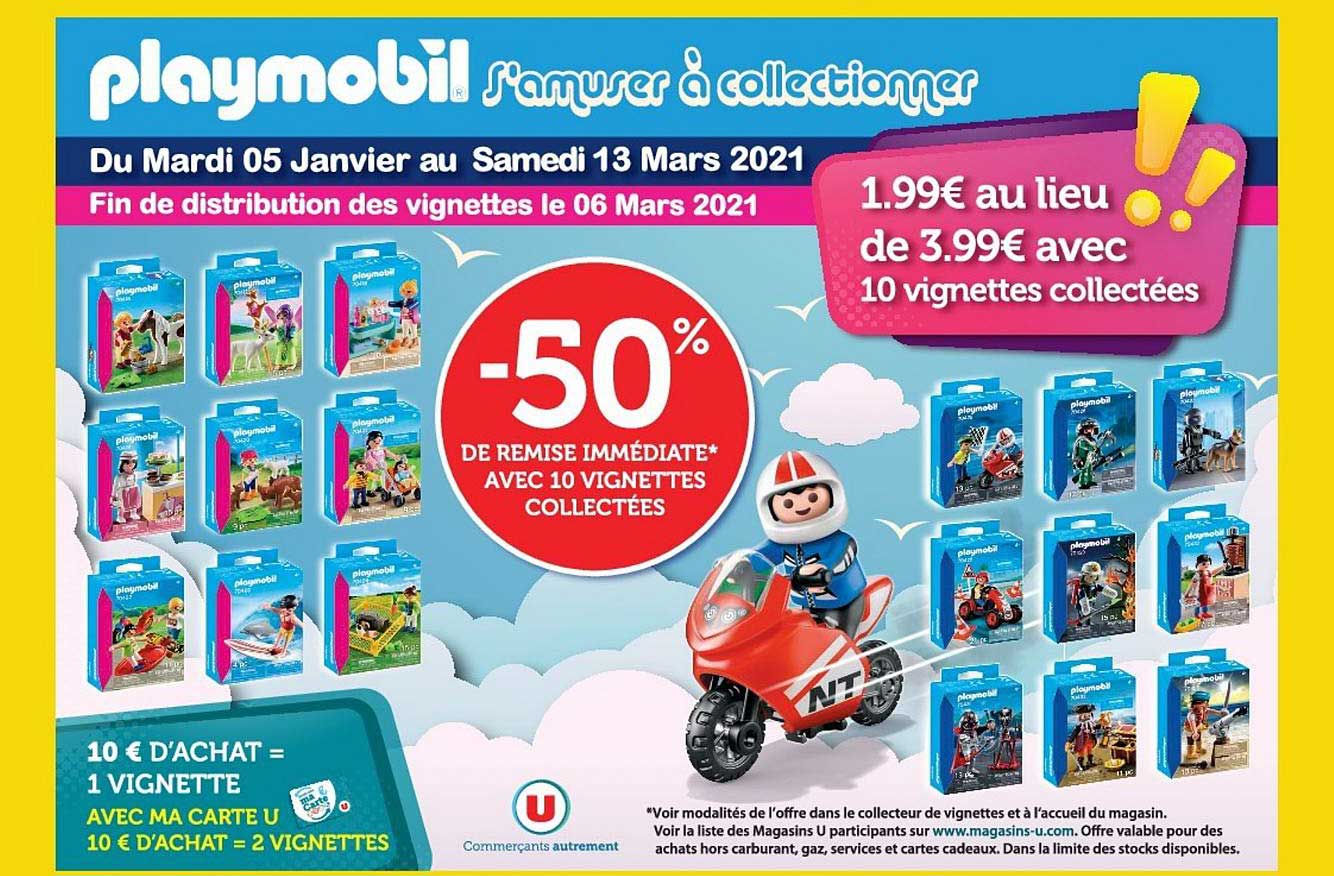 playmobil s'amuser à collectionner