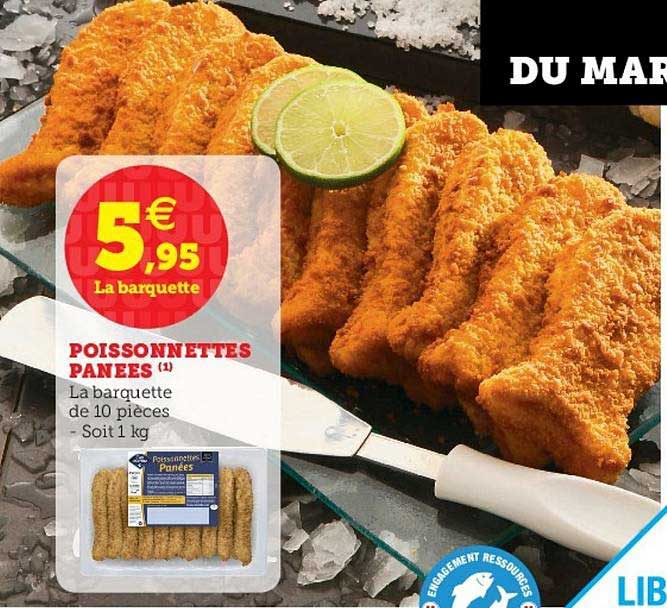 Poissonnettes Panées