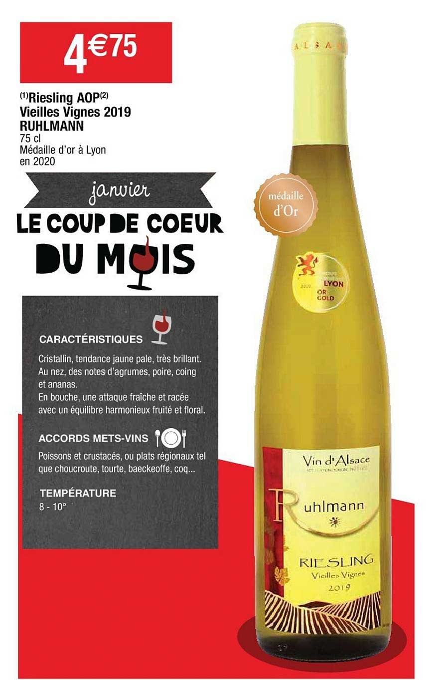 riesling aop vieilles vignes 2019 ruhlmann