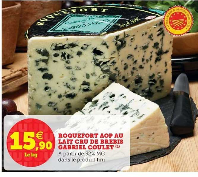 roquefort aop au lait cru de brebis gabriel coulet