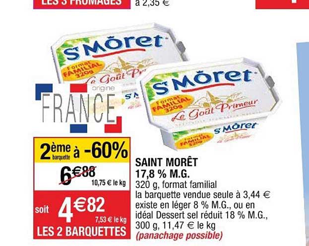 saint morêt 17,8% m.g.