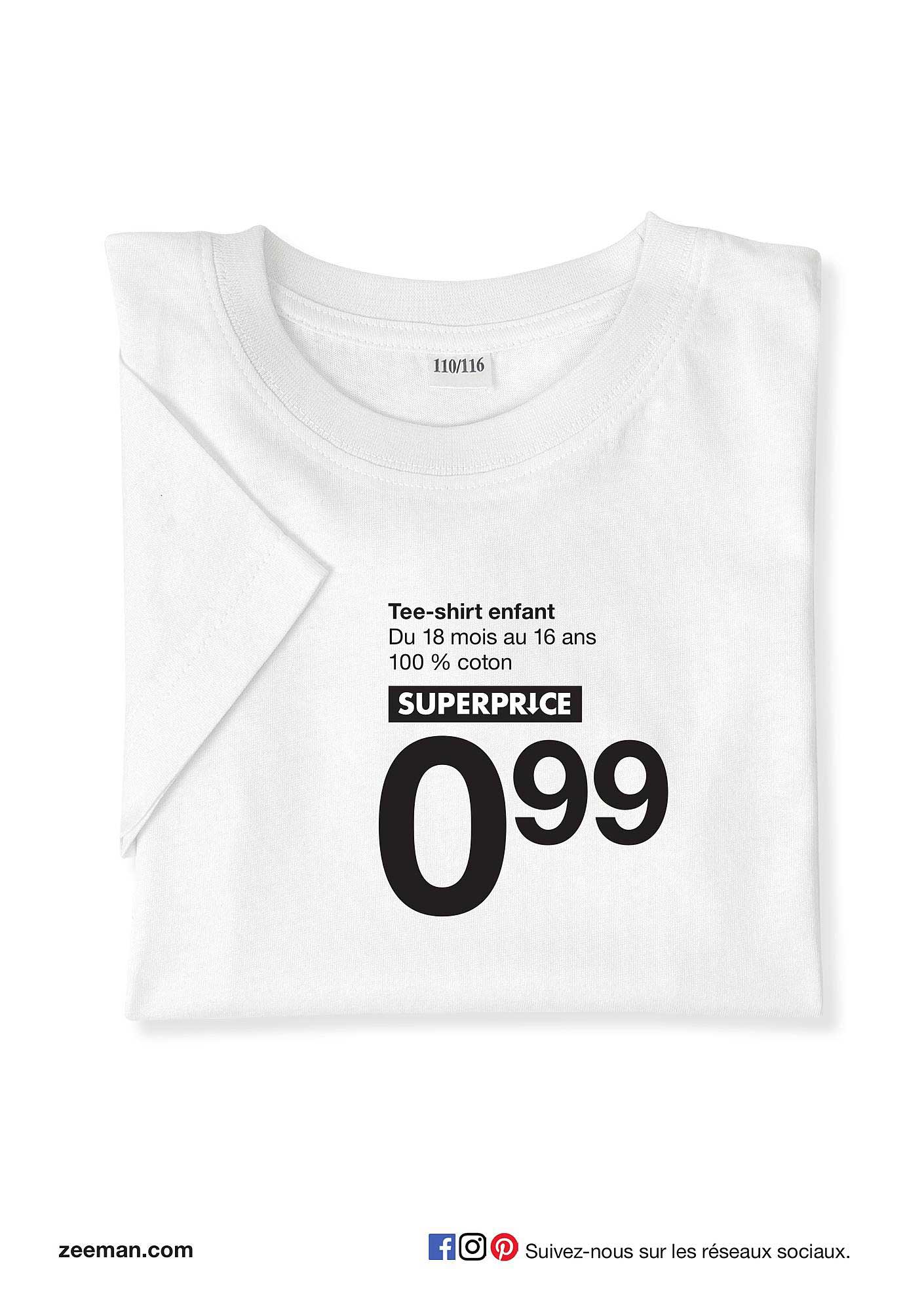 tee-shirt enfant