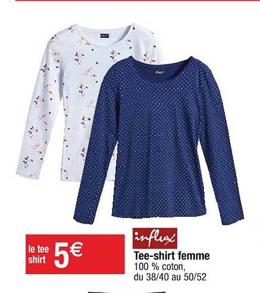 tee-shirt femme influx