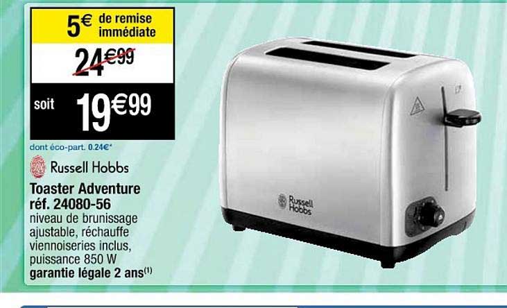 toaster adventure russell hobbs