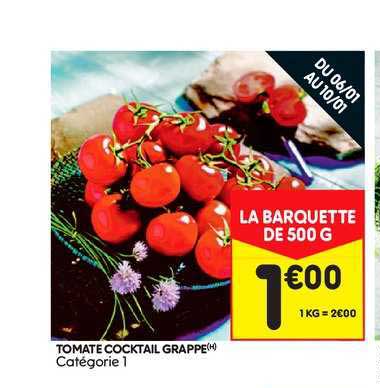 Tomate Cocktail Grappe