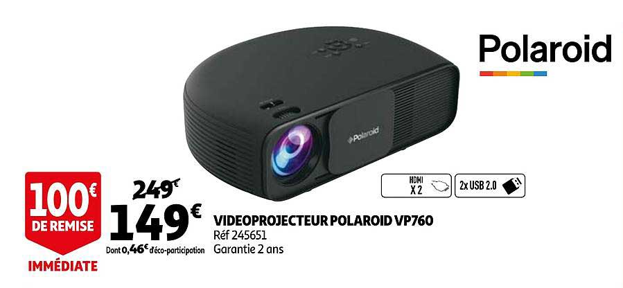 videoprojecteur polaroid vp760