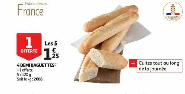 4 Demi Baguettes