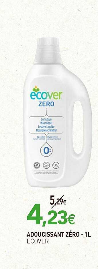 adoucissant zéro - 1l ecover