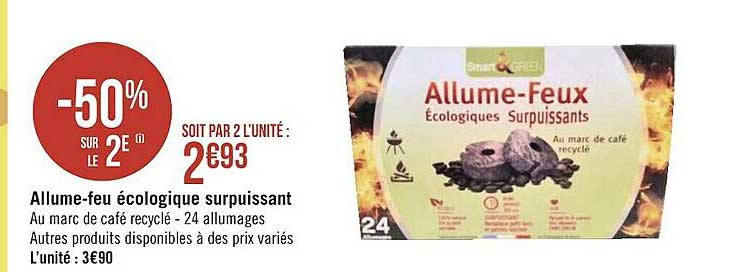 allume-feu écologique surpuissant